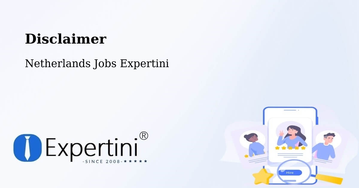 Disclaimer - Netherlands Jobs Expertini